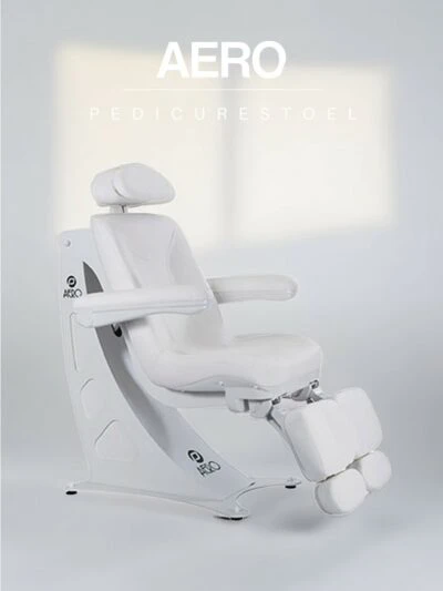 Pedicure Behandelstoel – Aero (in Wit)