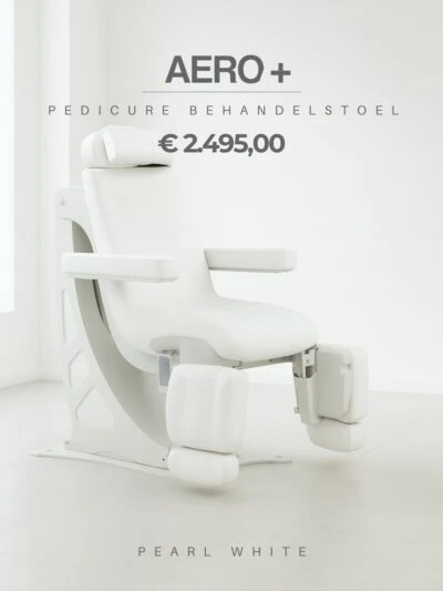 Pedicure Behandelstoel – Aero + (Pearl White)