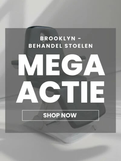 Behandelstoel – BROOKLYN (WIT) – 4 Motoren