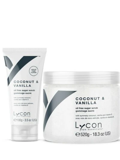 Lycon – Coconut & Vanilla Sugar Scrub -(100/520gr)
