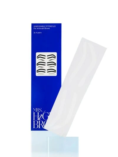 Mrs Highbrow – Disposable Stencils For Airbrush Brows | (3x 4 pairs)