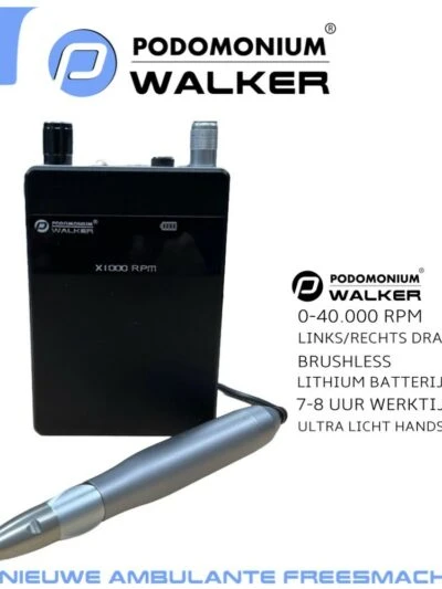 PODOMONIUM WALKER | Ultra moderne wireless pocket freesmotor (40.000 RPM)