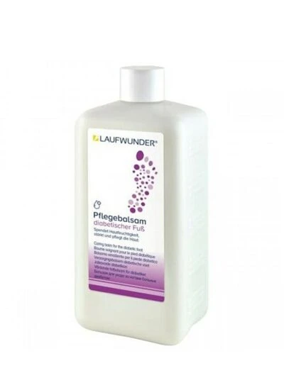 Laufwunder – Pflegebalsam (verzorgingsbalsem) Diabetische Voet 500ml (Paars)