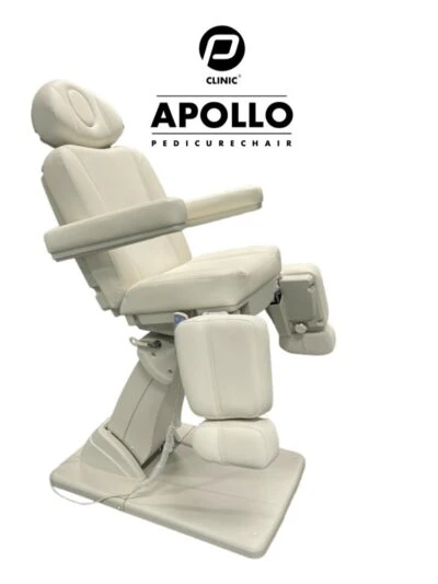Pedicure Behandelstoel – Apollo (in Wit)