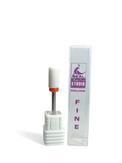 PodoMonium Keramische Manicurefrees Seal Super Nail Studio Fine (Rode Band) 3430616
