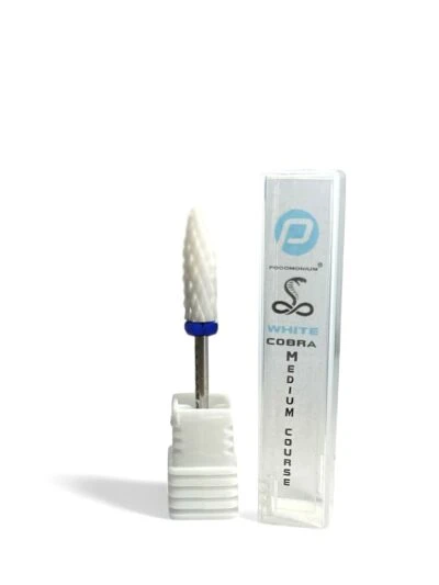 PodoMonium Keramische Frees White Cobra Medium Course (Blauwe Band) 250025