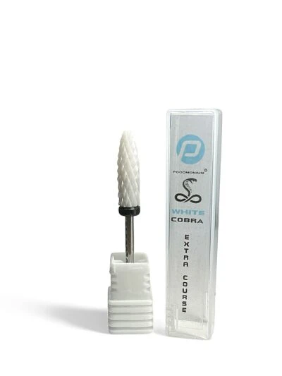 PodoMonium Keramische Frees White Cobra Extra Course (Zwarte Band) 250027