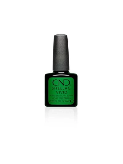 CND Shellac VIVID Shamrock Green – Rijke groen