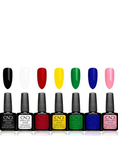 CND – Queen-Tessential – Collectie Aanbieding Shellac 5+1 & GRATIS Jewelry Plate als gadget