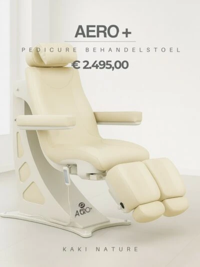 Pedicure Behandelstoel – Aero + (Kaki Nature)