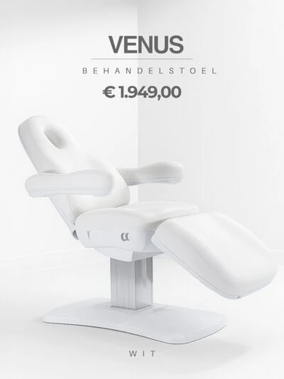 Schoonheidsbehandelstoel – Venus (Wit)