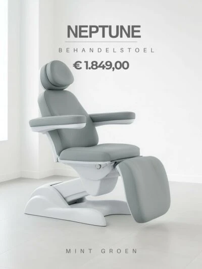 Schoonheidsbehandelstoel – Neptune (Mint Groen)
