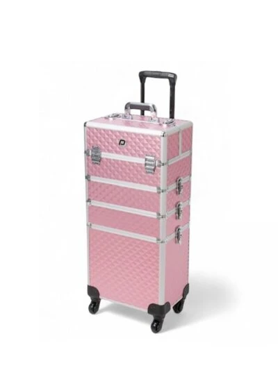 LOLA Clinic Club Follow Me Line Visagie Koffer Pink Hoog Model Luxe Uitvoering