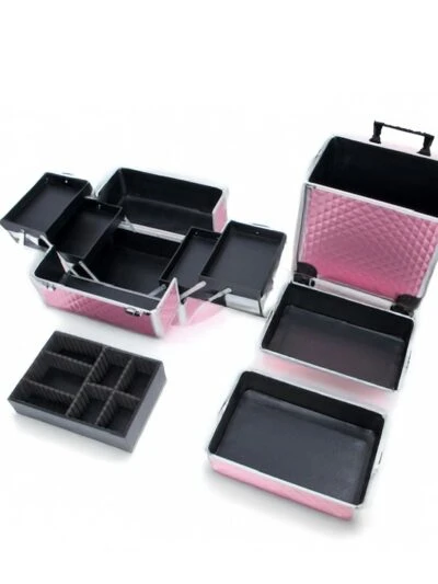 LOLA Clinic Club Follow Me Line Visagie Koffer Pink Hoog Model Luxe Uitvoering